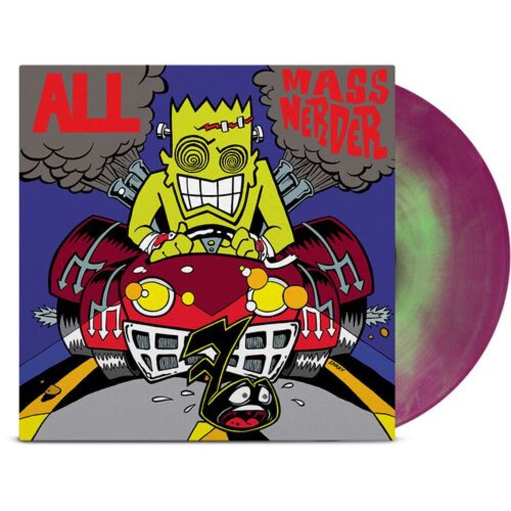 Mass Nerder - Opaque Green & Purple Galaxy
